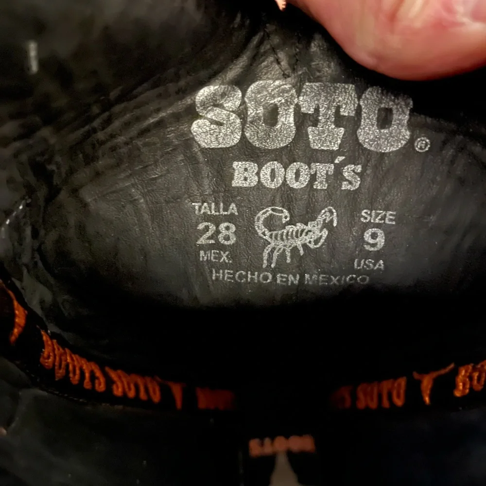 Soto Western Boots Black‎